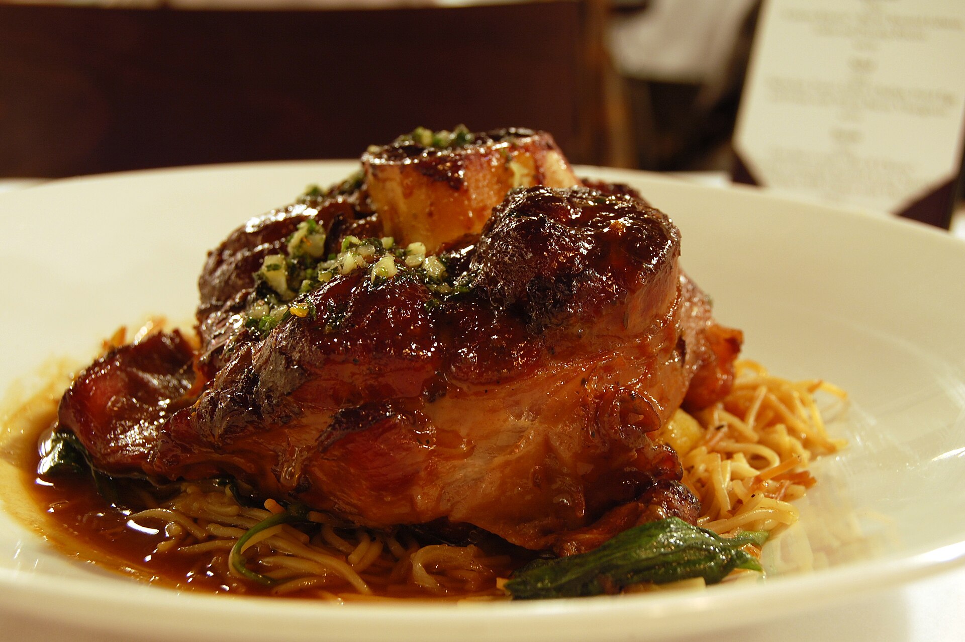 Ossobuco alla milanese